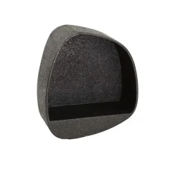 Giga Living Wandschap Grijs Metaal - 43x21x48cm - Metallic Breed Clearance