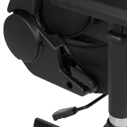 Beliani WARRIOR - Gamestoel - Zwart - Polyester New