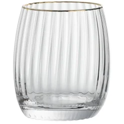 Leen Bakker Waterglas Camille - transparant - 320 ml Outlet