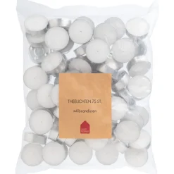 Leen Bakker Waxinelichtjes - 75 stuks Online