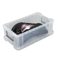 Whitefurze Opbergbox - 5,8 liter - Transparant - 35 x 19 x 12 cm Clearance