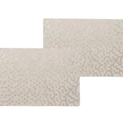 Wicotex tafel placemats Stones - 4x - PVC - taupe - 30 x 43 cm Best