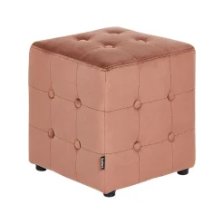 Beliani WISCONSIN - Poef - Roze - Stof Sale