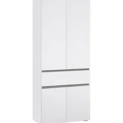 Loft24 Wisla - Badkamerkast met 2+2 deuren en 1 lade in wit Outlet