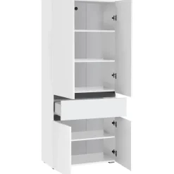 Loft24 Wisla - Badkamerkast met 2+2 deuren en 1 lade in wit Outlet