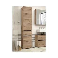 Loft24 Wisla - Badkamerkast met 1 lade en 2 deuren in eikenoptik Online