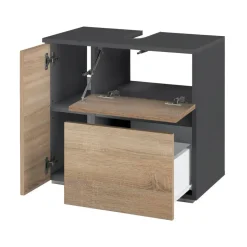 Loft24 Wisla - Badmeubel 60 cm 1-lade, 1 klep, 1 deur spaanplaat Outlet