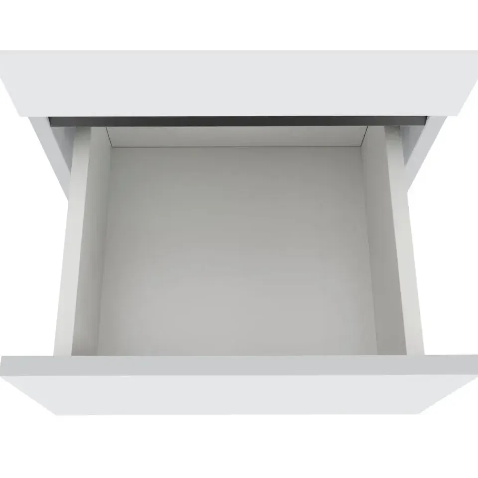 Loft24 Wisla - Midikast met 2 deuren en 1 lade in wit New