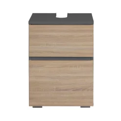 Loft24 Wisla - Onderkast met 1 eiken/grijze spaanplaat deur 40 cm Outlet