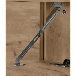 Loft24 Wisla - Wastafelonderkast met 1 deur / 1 klep / 1 lade in eikenoptik Sale