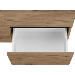 Loft24 Wisla - Wastafelonderkast met 1 deur / 1 lade / 1 klep in eikenoptik Outlet