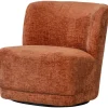 WOOOD Atty Draaifauteuil - Polyester - Bloesem - 75x74x65 Discount