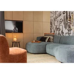 WOOOD Atty Draaifauteuil - Polyester - Bloesem - 75x74x65 Discount