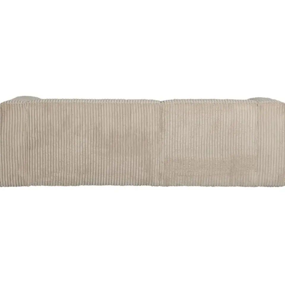 WOOOD Bean Chaise Longue Bank Links - Ribstof - Travertin - 73x254x178 Discount