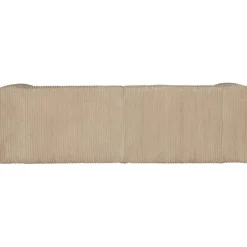 WOOOD Bean 3,5-Zits Bank - Ribstof - Travertin - 73x242x96