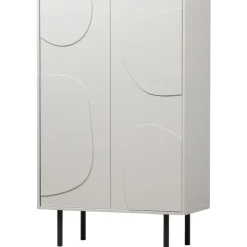 WOOOD Cadiz Opbergkast - Grenen - Mist - 135x85x40 Sale