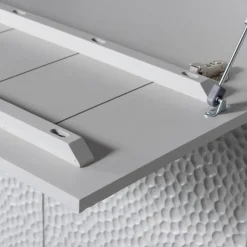 WOOOD Carved Drankkast - Hout - Mist - 146x90x46 Best