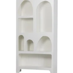 WOOOD Caz Vakkenkast - Plywood - Wit - 180x95x32 Clearance