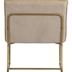 WOOOD Fie Fauteuil - Ribstof - Zand - 77x64x71 Discount