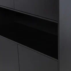 WOOOD Finca Opbergkast - Zwart - 210x110x40 Hot