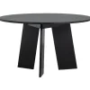 WOOOD Fries Eettafel - Eiken - Blacknight - 75x129x129 New