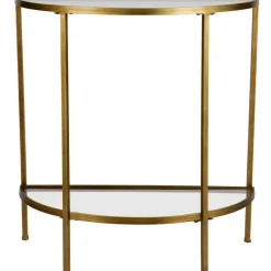 WOOOD Goddess Sidetable - Metaal - Antique Brass - 75x37x75 New