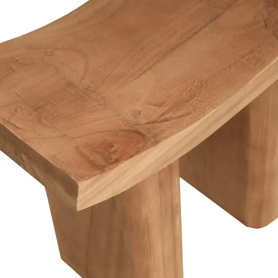 WOOOD Japan Krukje - Hout - Naturel - 45x50x25 Clearance