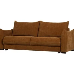 WOOOD Jonne 3-Zits Slaapbank - Chennile - Bruin - 92x233x105 Best