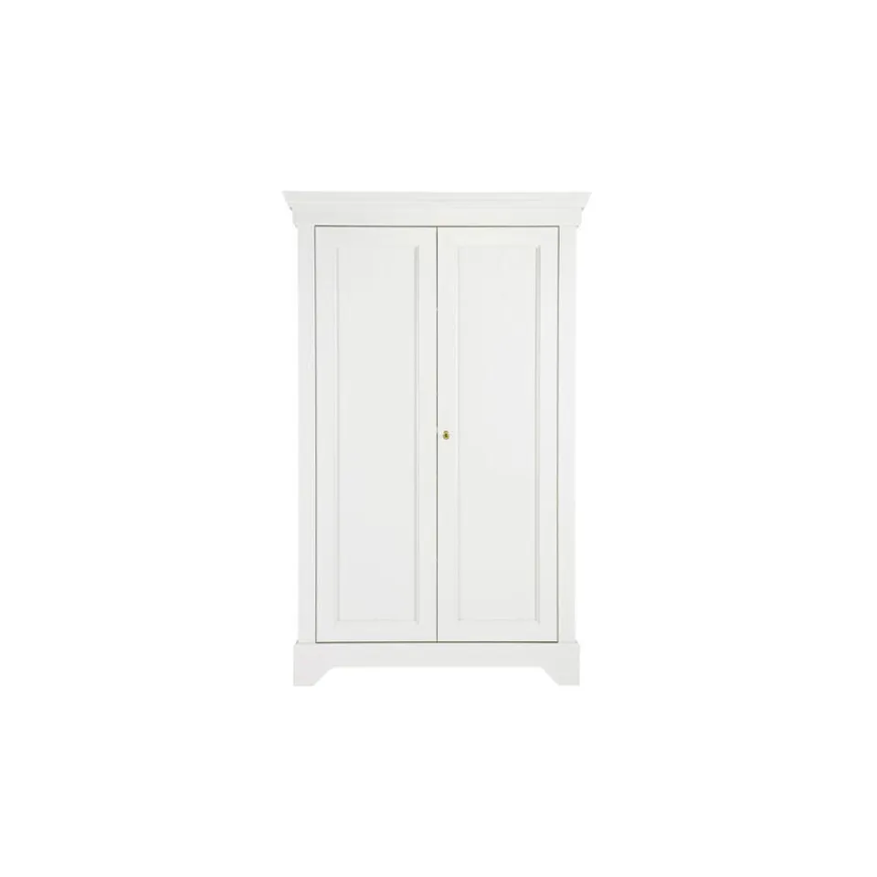 WOOOD kast Isabel - wit - 191x118x47 cm