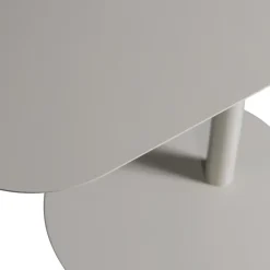 WOOOD Lia Bijzettafel - Metaal - Dust - 50x50x38 Best