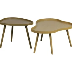 WOOOD Mae Bijzettafel - Grenen/MDF - Sepia - 40x61x50 Clearance