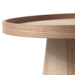 WOOOD Maud Bijzettafel - Hout - Naturel - 50x45x45 Outlet