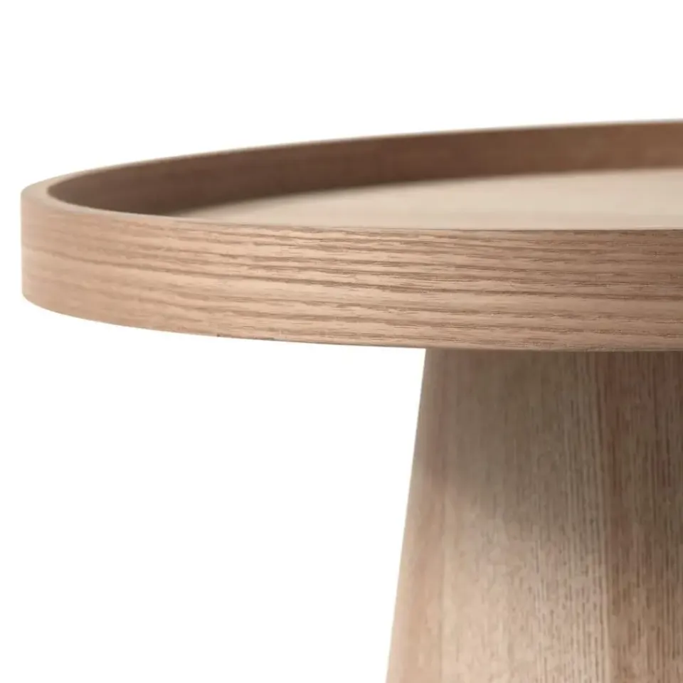 WOOOD Maud Bijzettafel - Hout - Naturel - 50x45x45 Outlet