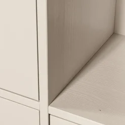 WOOOD Merel opbergkast - Grenen - Dust - 100x200x44 Hot