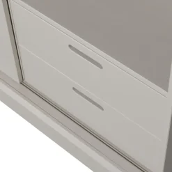 WOOOD Mila Schuifdeurkast - Grenen - Dust - 200x120x42 Discount