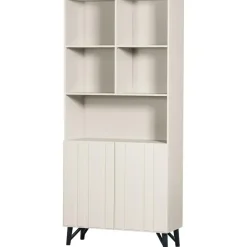 WOOOD Miller 2-Deurs Opbergkast - Grenen - Dust - 200x90x37 Best