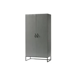 WOOOD Morris Kast - Grenen - Leem - 195x100x53 New