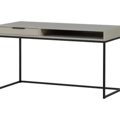 WOOOD Nore Bureau - Grenen - Dust - 75x130x58 Clearance