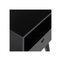 WOOOD Ozzy Nachtkastje Hout Zwart 53x36x30 New