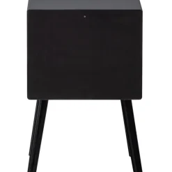 WOOOD Ozzy Nachtkastje Hout Zwart 53x36x30 New