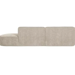 WOOOD Polly Chaise Longue - Polyester - Zand - 71x258x150/105 Best