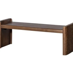 BePureHome WOOOD Prop Bankje - Hout - Warm Bruin - 40x120x45 New