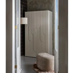 WOOOD Rain 2-deurs kledingkast - Grenen - Dust - 200x110x57 Outlet