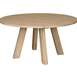 WOOOD Rhonda Eettafel XL - Rond - Eiken - Naturel - Ø150 cm Outlet