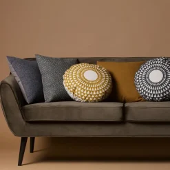 WOOOD Rocco 2-Zits Bank - Velvet - Warm Groen - 75x187x82 Clearance