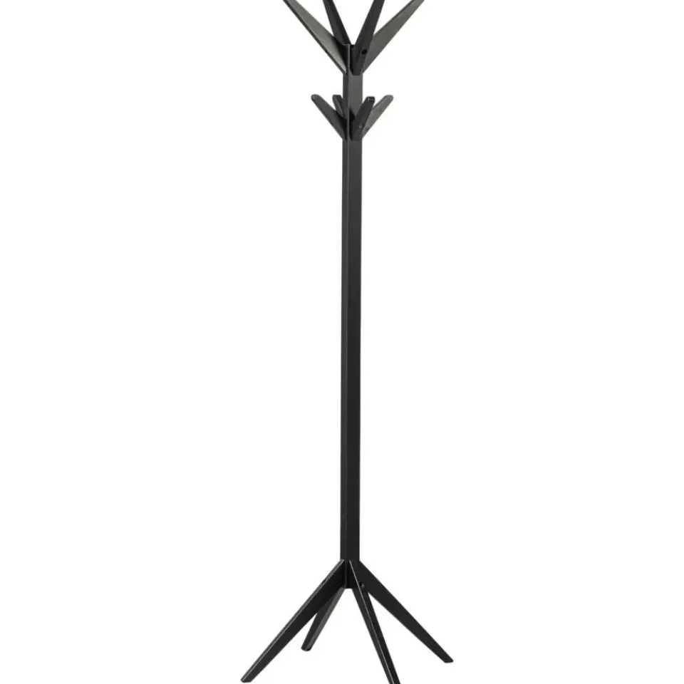 WOOOD Studio Staande Kapstok - Berken - Zwart - 178x45x45 New