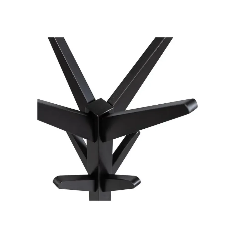 WOOOD Studio Staande Kapstok - Berken - Zwart - 178x45x45 New