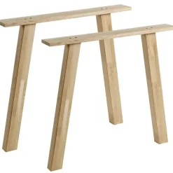 WOOOD Tablo A poot - Eiken - Transparant - Set van 2 Sale