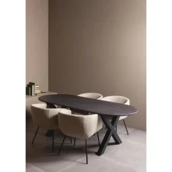 WOOOD Tablo Alkmaar Poot 1 Stuks - Metaal - Zwart - 72x79x10 Best