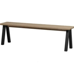 WOOOD Tablo Eetkamerbankje - Eiken - Naturel - 46x160x35 Clearance